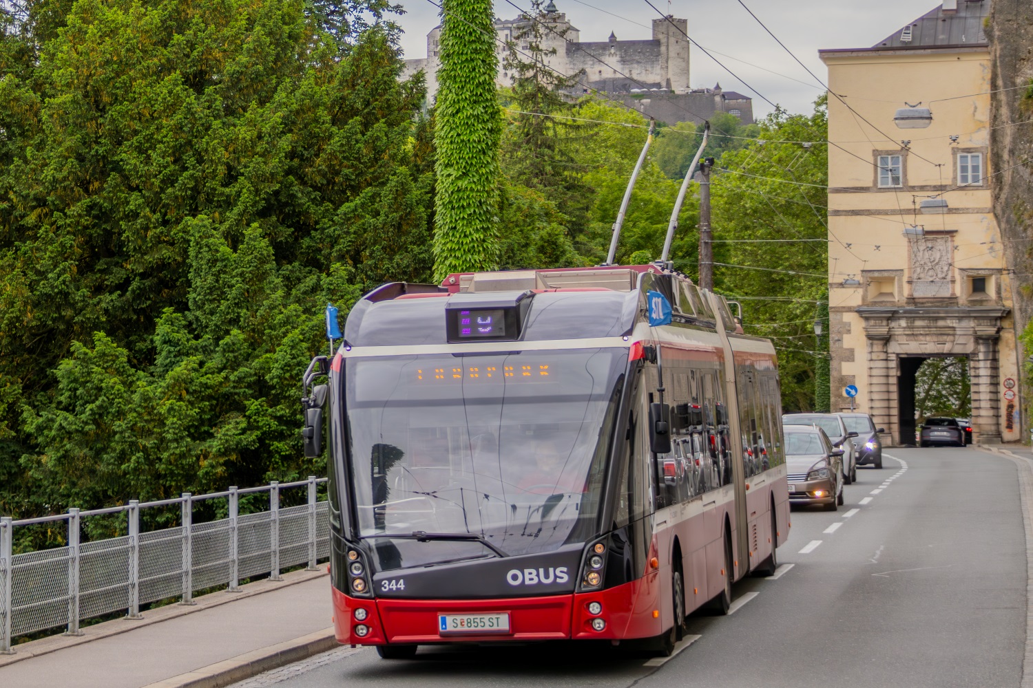 Зальцбург, Solaris Trollino III 18 AC MetroStyle № 344