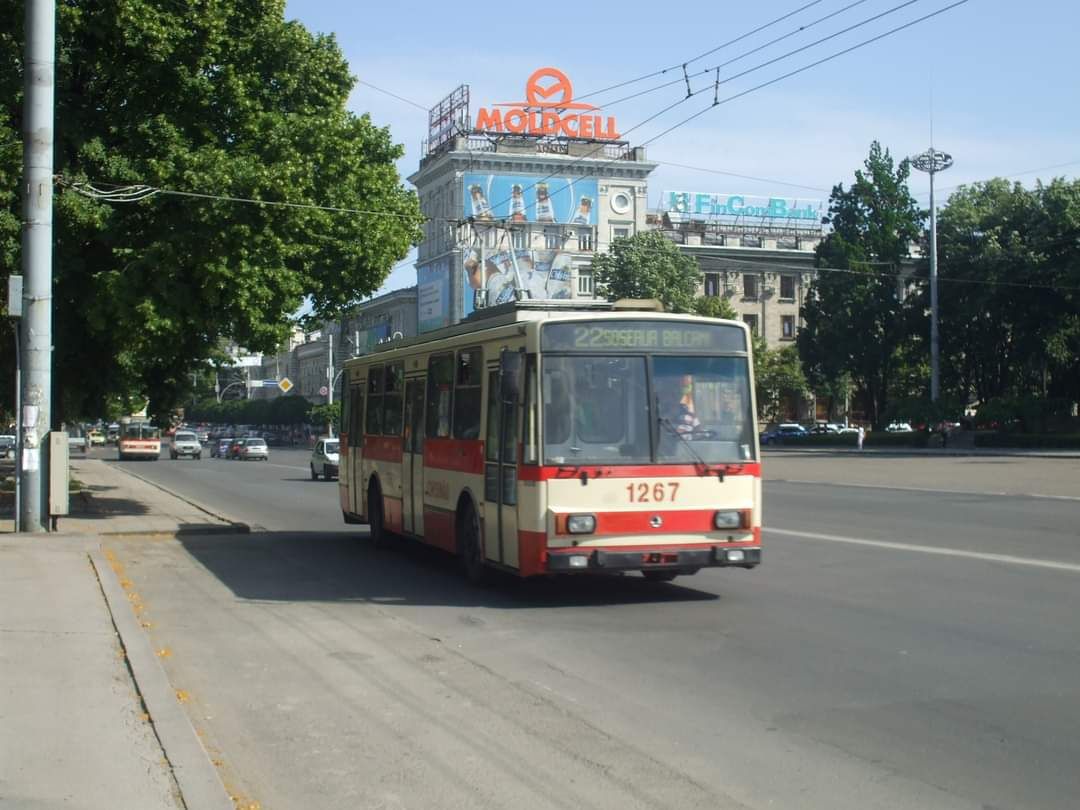 Кишинёв, Škoda 14TrDT/6M № 1267