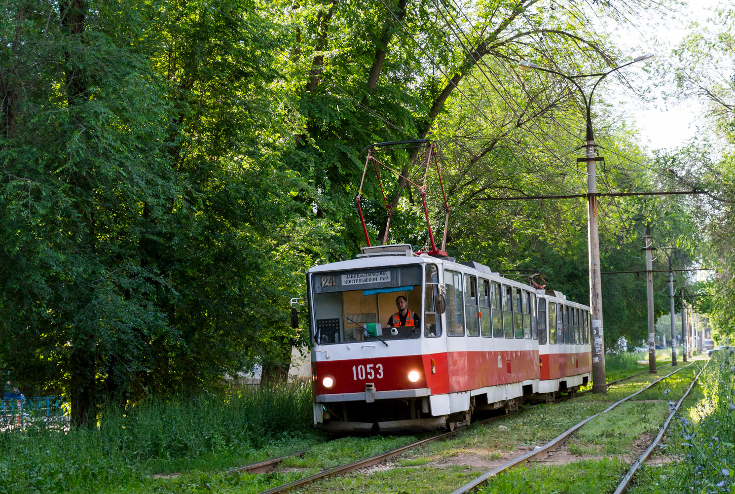 Самара, Tatra T6B5SU № 1053