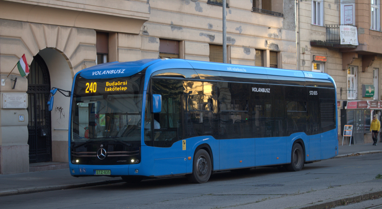 Будапешт, Mercedes-Benz eCitaro № STZ-835