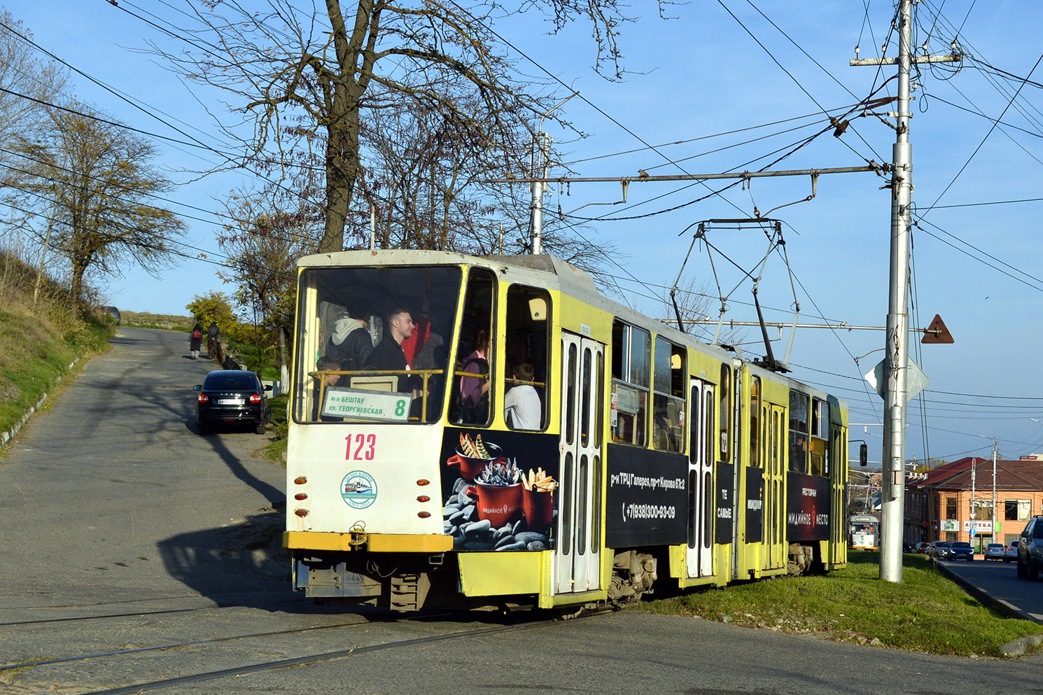 Пятигорск, Tatra KT4SU № 123