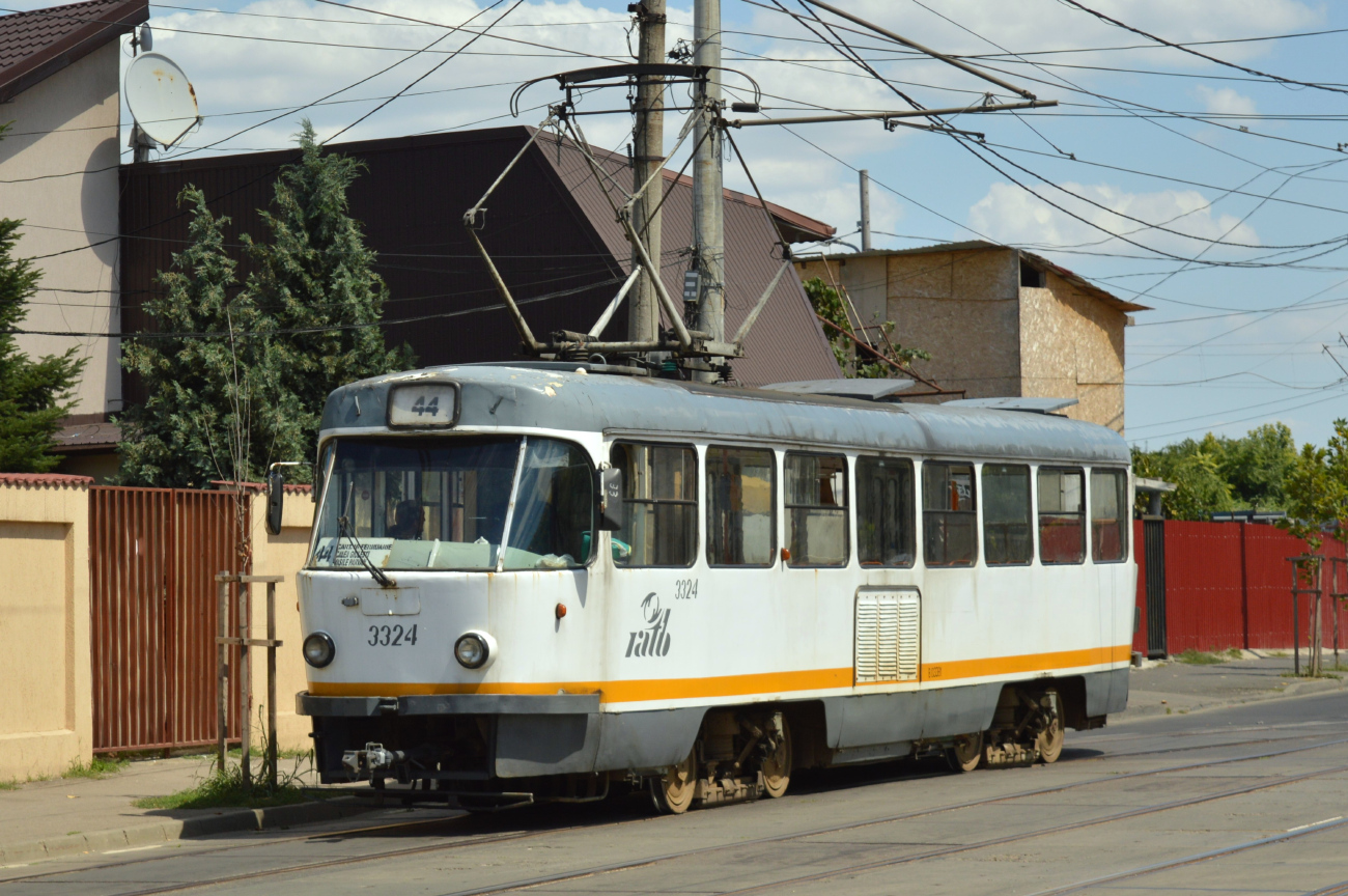 Бухарест - Илфов, Tatra T4R № 3324