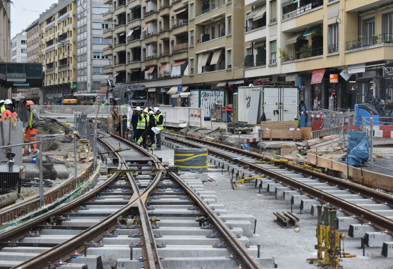 Женева — Линии и инфраструктура