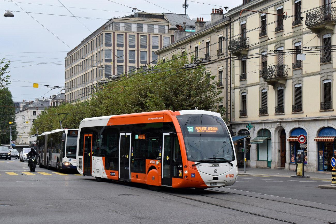 Женева, Irizar ie tram 12 № 2109