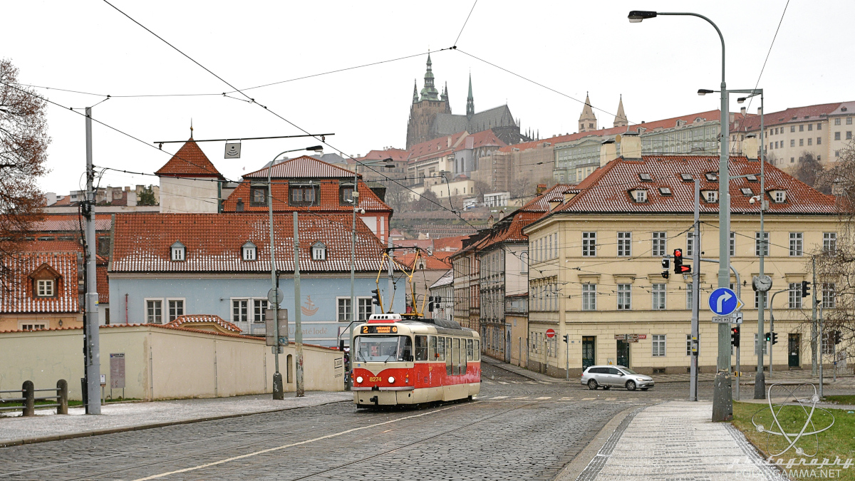 Прага, Tatra T3R.PLF № 8274