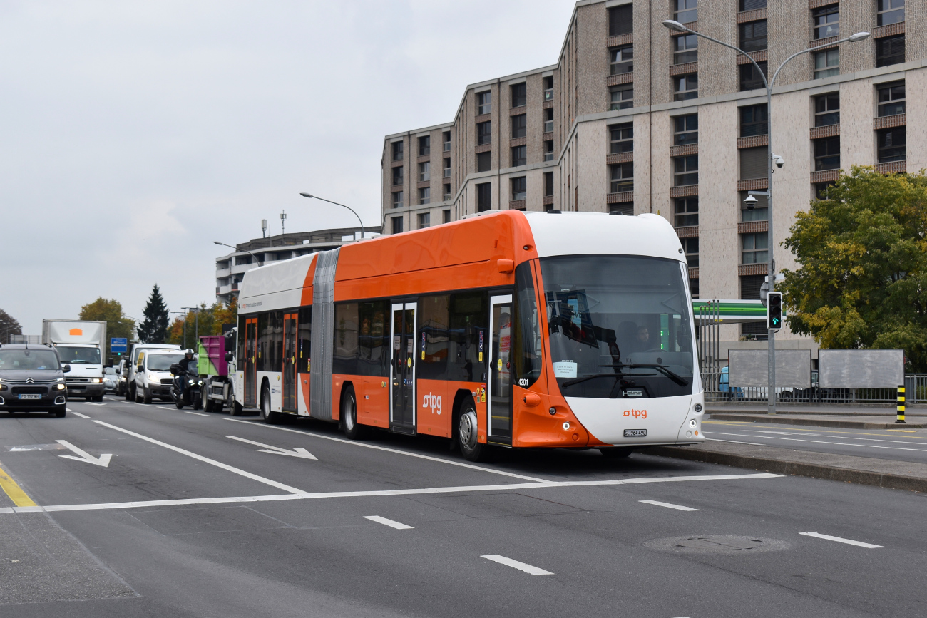 Женева, Hess lighTram 19 TOSA № 4201