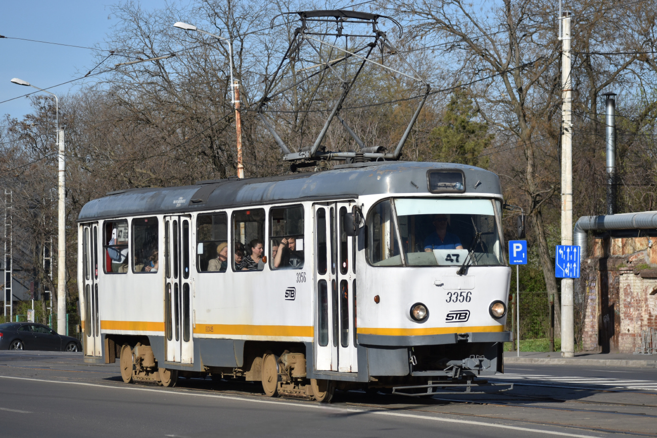 Бухарест - Илфов, Tatra T4R № 3356