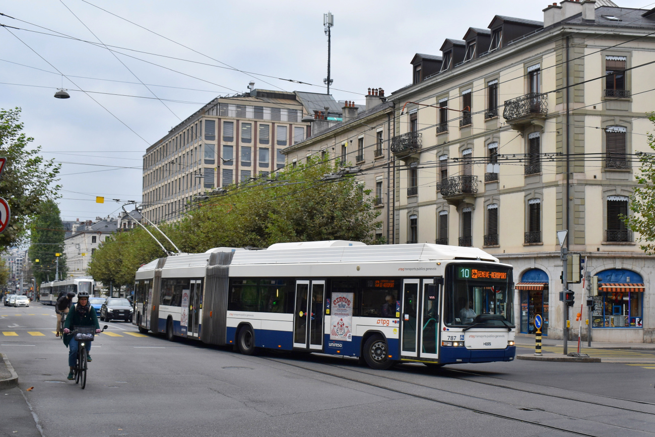 Женева, Hess lighTram (BGGT-N2C) № 787