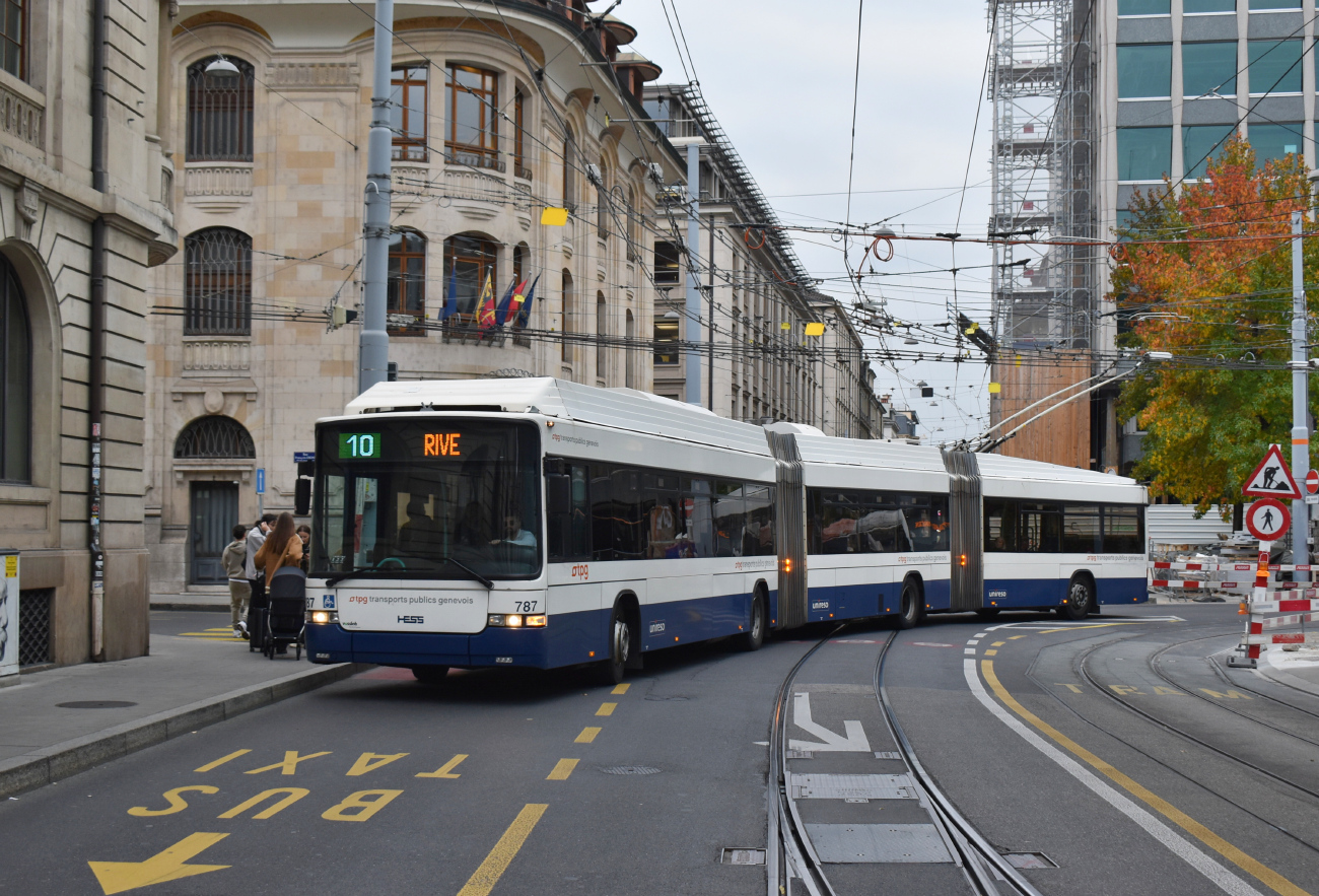 Женева, Hess lighTram (BGGT-N2C) № 787
