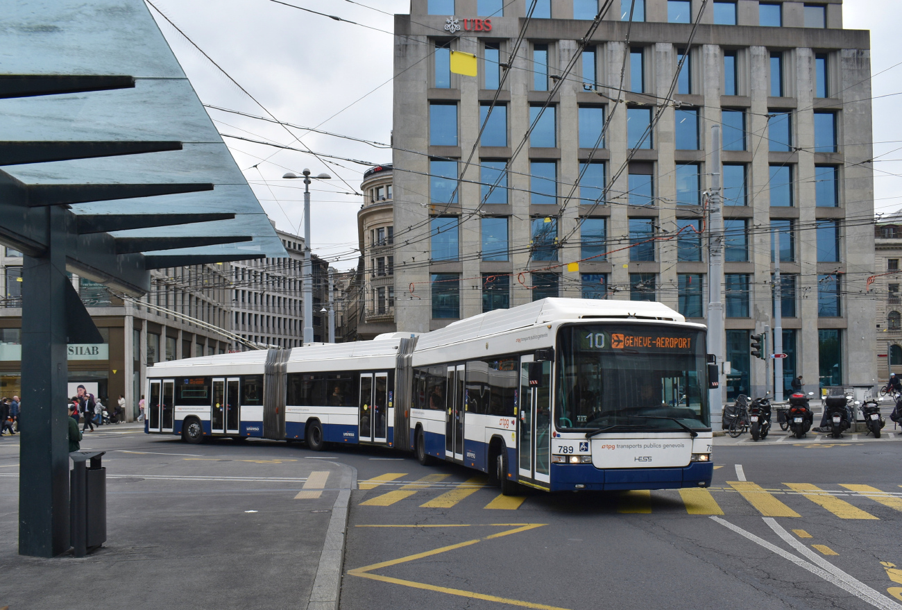 Женева, Hess lighTram (BGGT-N2C) № 789