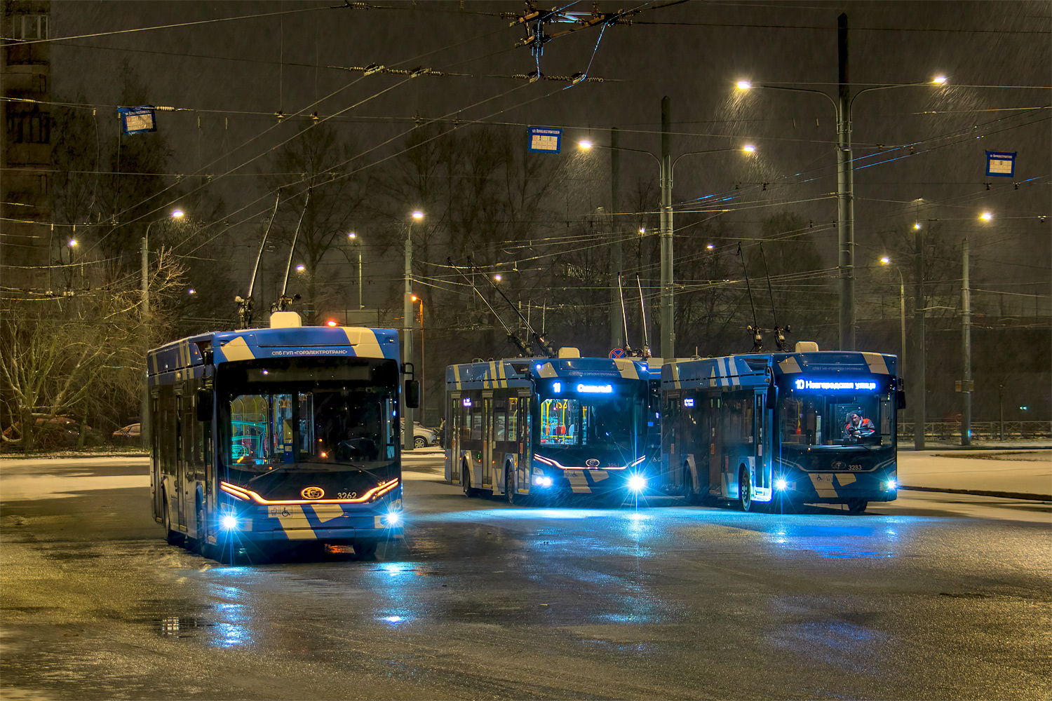 Санкт Петербург, ПКТС-6281.00 «Адмирал» № 3262; Санкт Петербург, ПКТС-6281.00 «Адмирал» № 3251; Санкт Петербург, ПКТС-6281.00 «Адмирал» № 3283