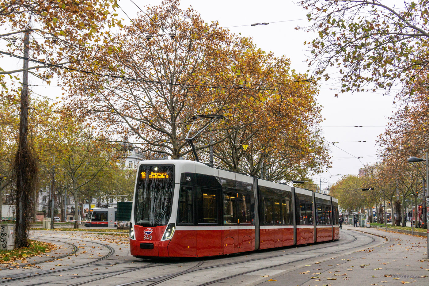Vienna, Bombardier Flexity Wien (Type D) № 349