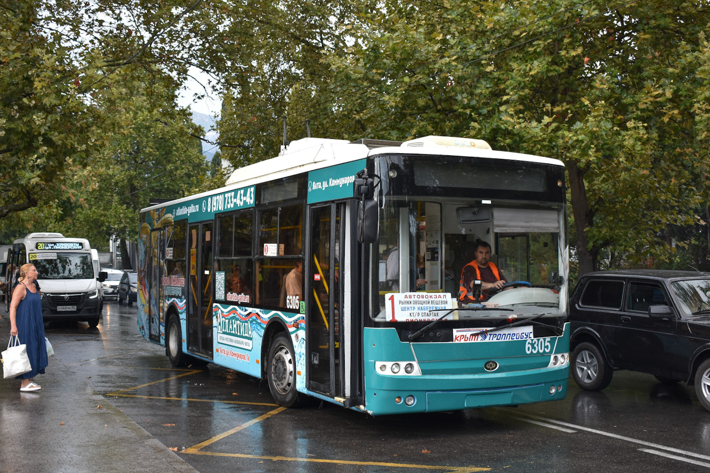 Крымский троллейбус, Богдан Т60111 № 6305