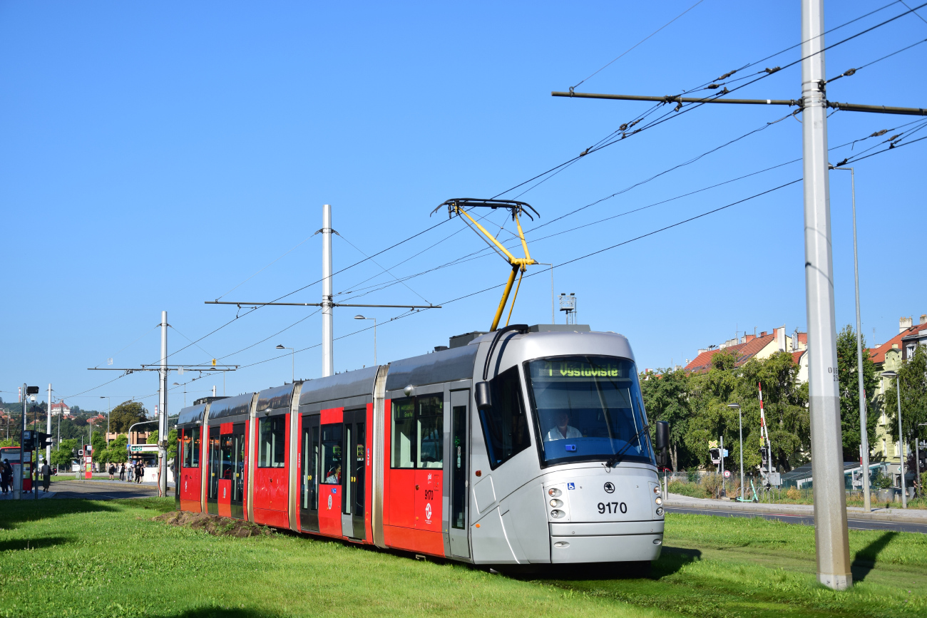 Prague, Škoda 14T Elektra № 9170