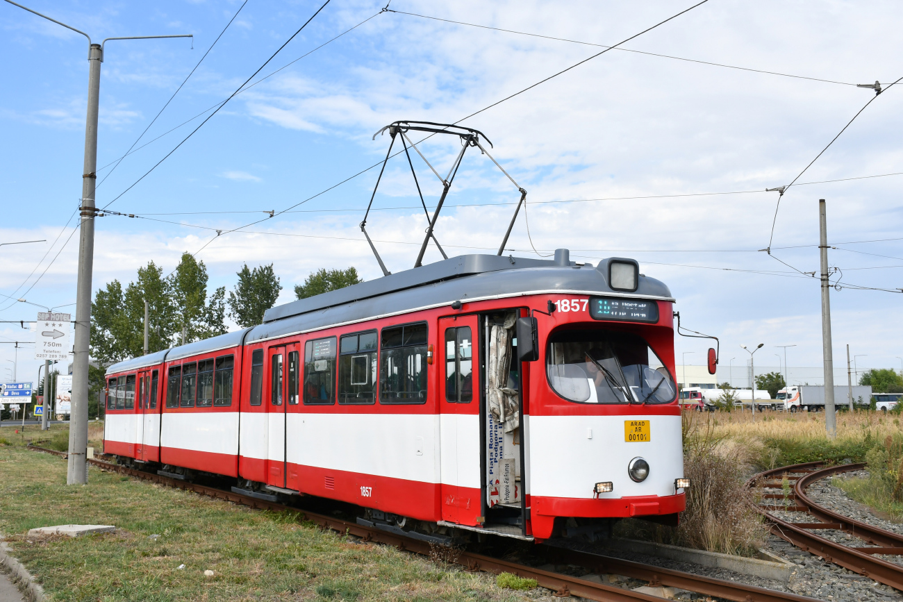 Арад, Duewag GT8 № 1857