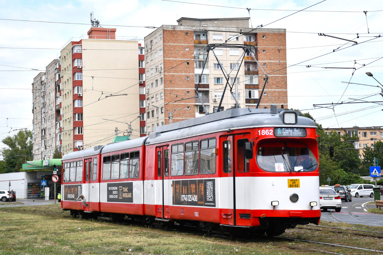 Арад, Duewag GT8 № 1862