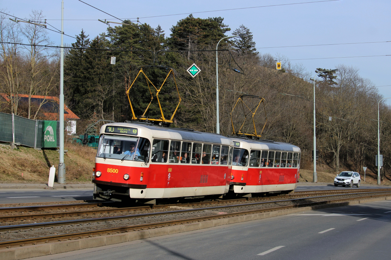 Прага, Tatra T3R.P № 8500