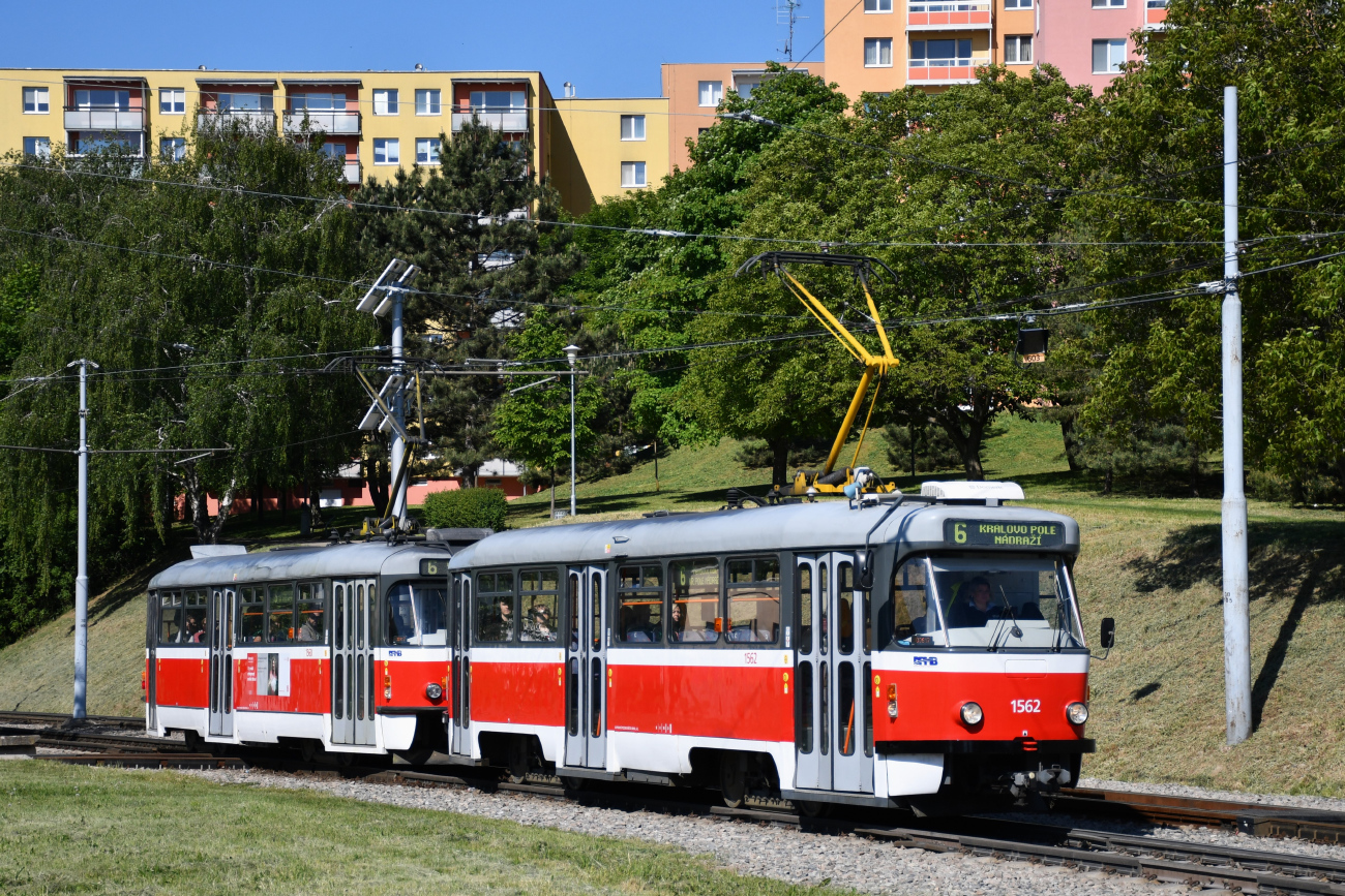 Брно, Tatra T3R.EV № 1562