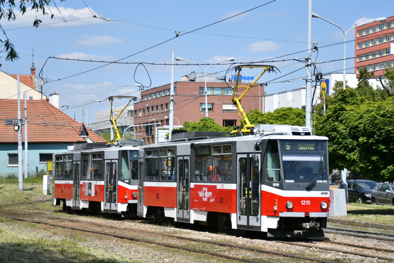 Брно, Tatra T6A5 № 1215