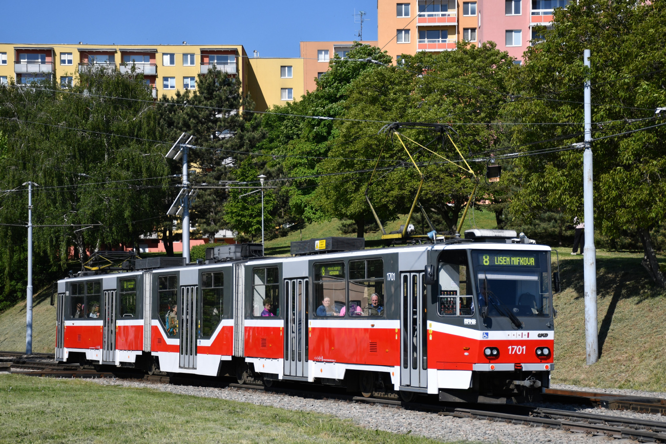 Брно, Tatra KT8D5R.N2 № 1701