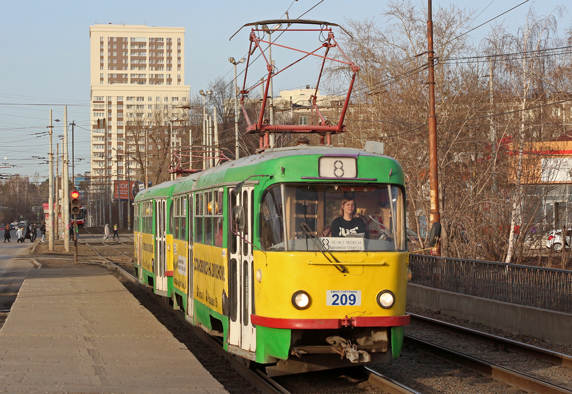Екатеринбург, Tatra T3SU № 209