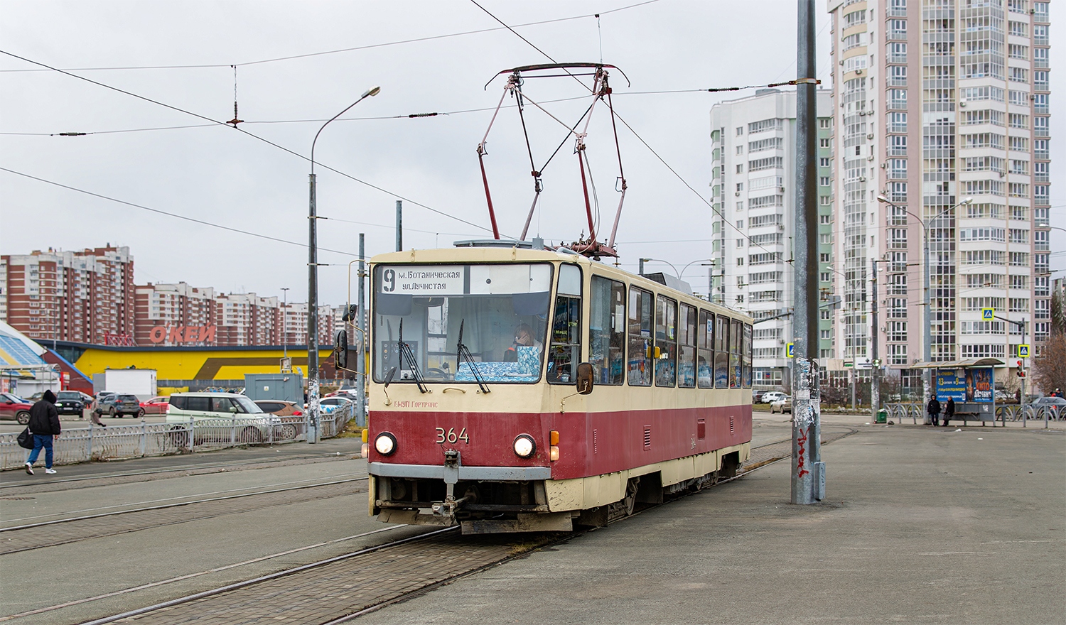 Екатеринбург, Tatra T6B5SU № 364