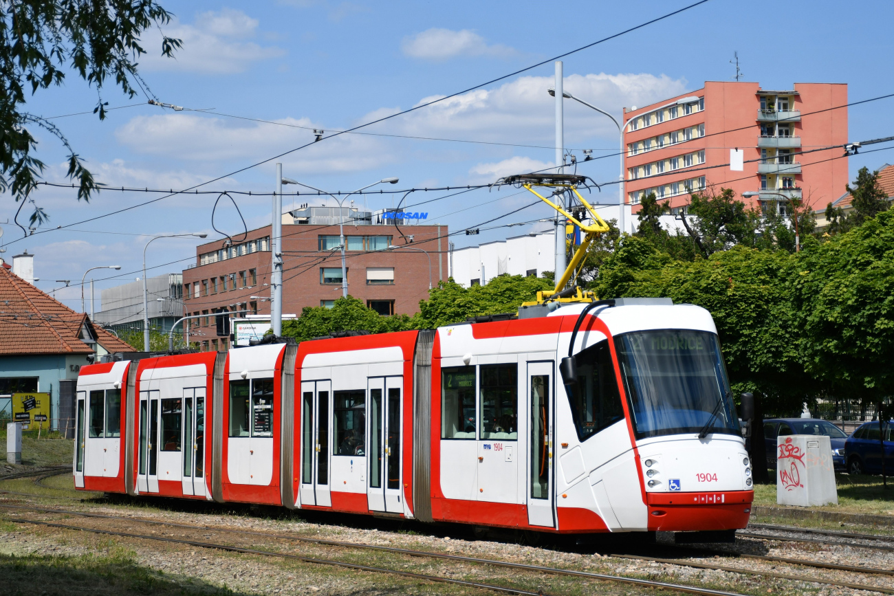 Брно, Škoda 13T Elektra № 1904