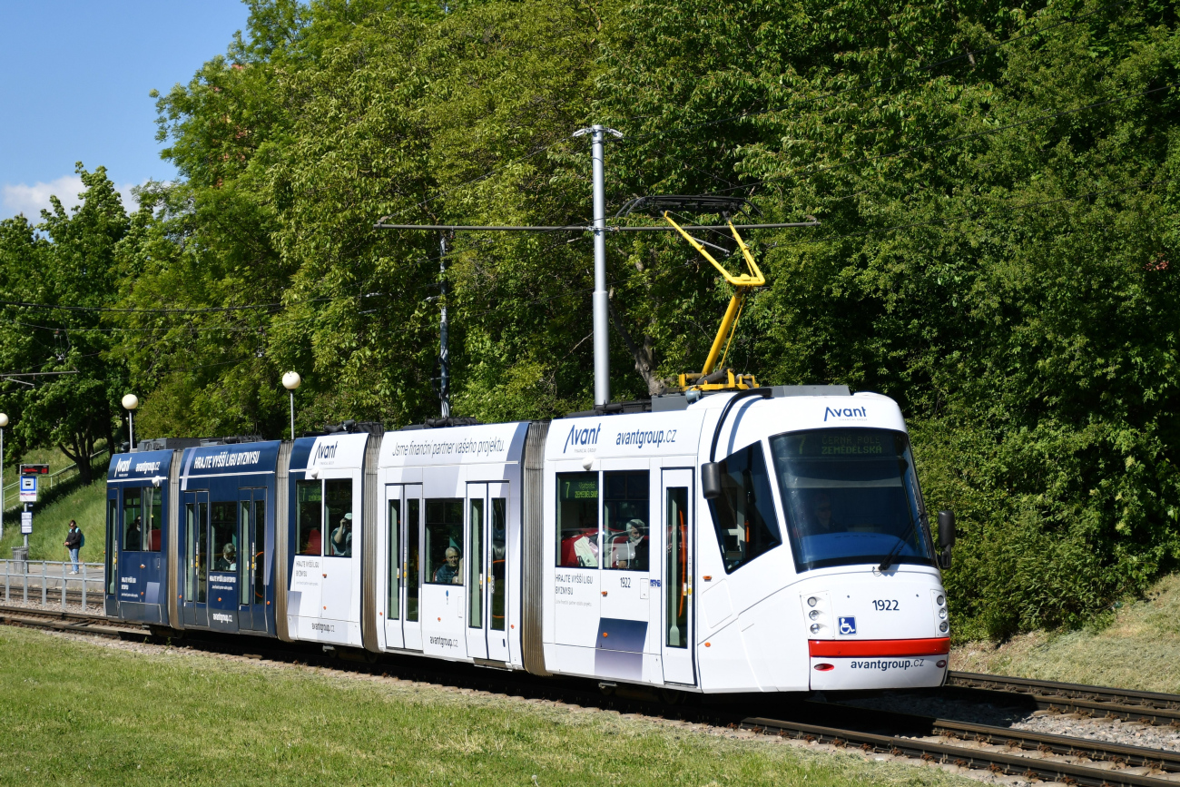 Брно, Škoda 13T Elektra № 1922