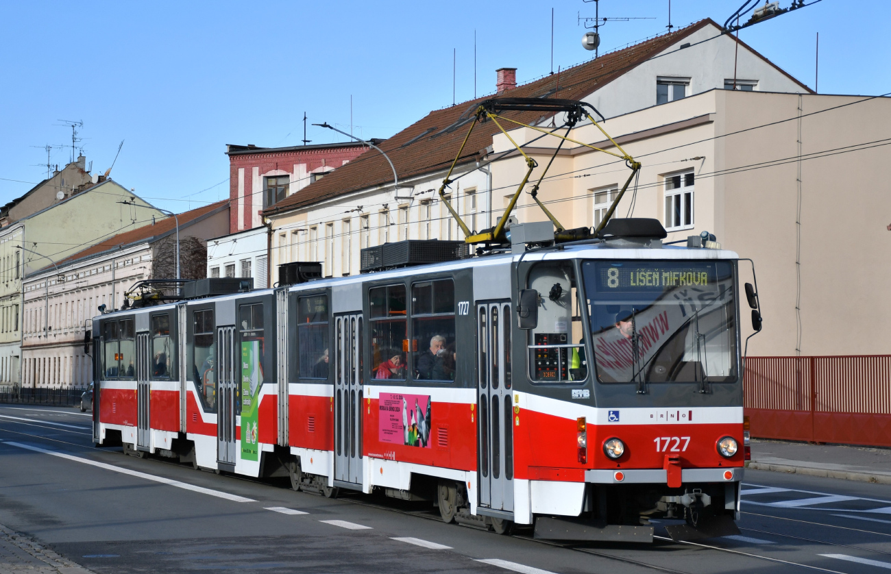 Брно, Tatra KT8D5R.N2 № 1727