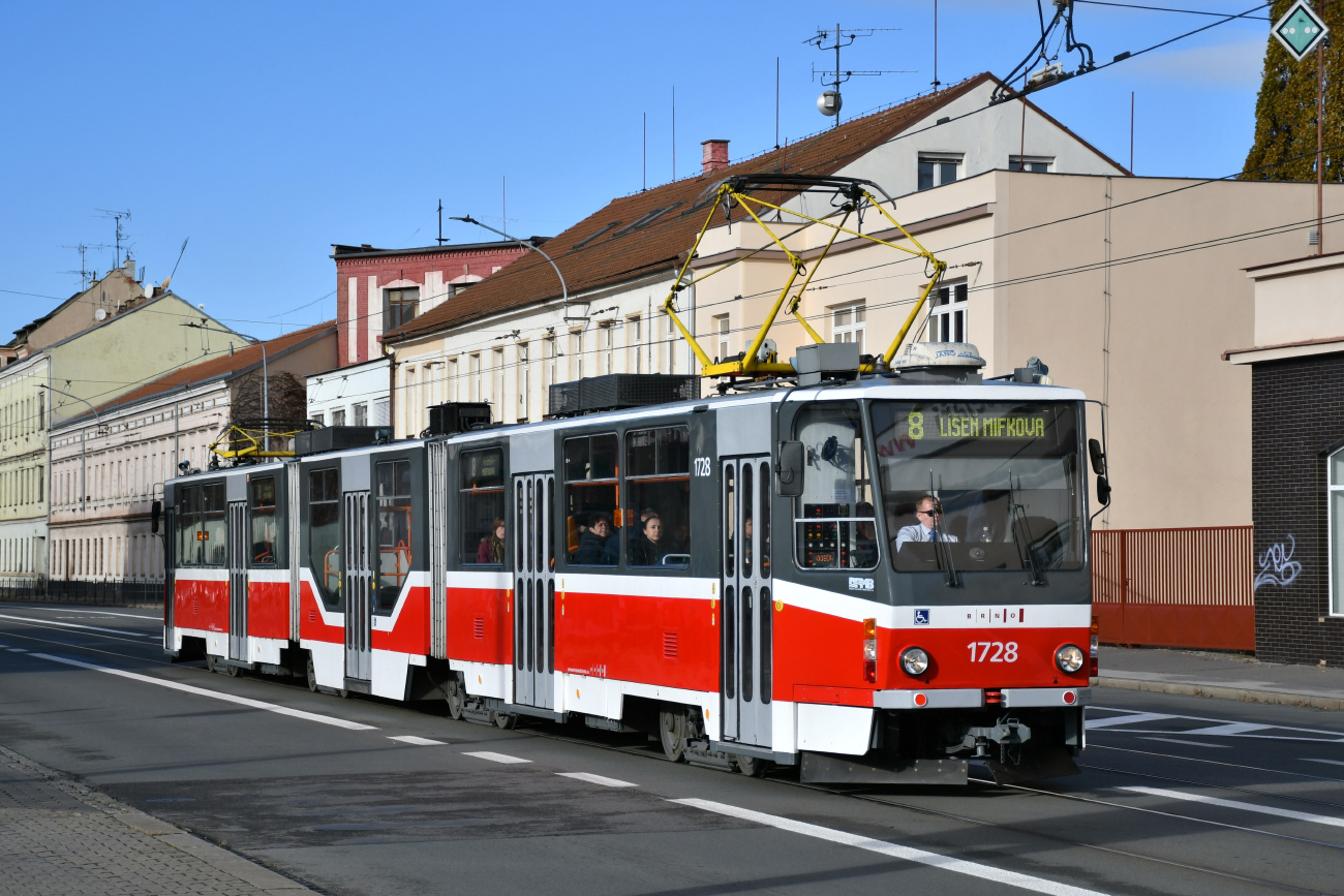 Брно, Tatra KT8D5R.N2 № 1728