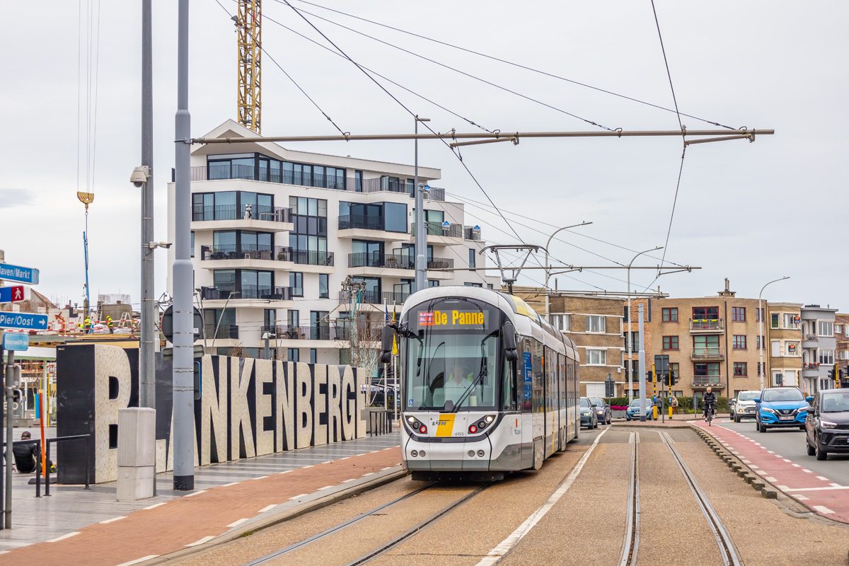 Береговой трамвай, CAF Urbos 100 № 6155