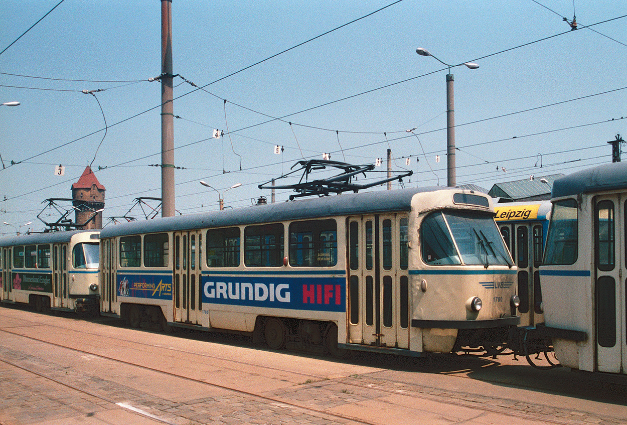 Лейпциг, Tatra T4D № 1780; Лейпциг — Старые фотографии