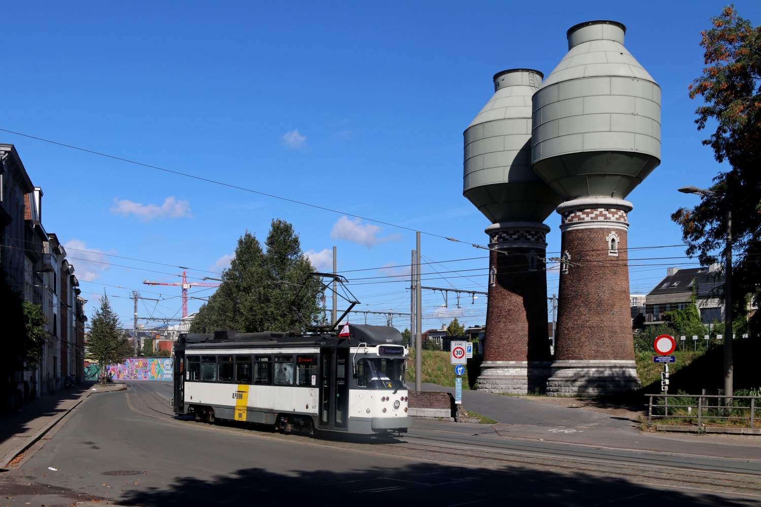 Antwerpen, BN PCC Gent (modernised) № 6217; Antwerpen — Farewell excursion with Ghent PCC 6217 (14/09/2025)