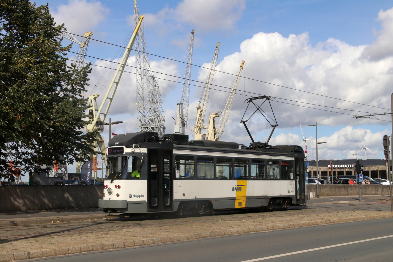 Antwerpen, BN PCC Gent (modernised) № 6217; Antwerpen — Farewell excursion with Ghent PCC 6217 (14/09/2025)