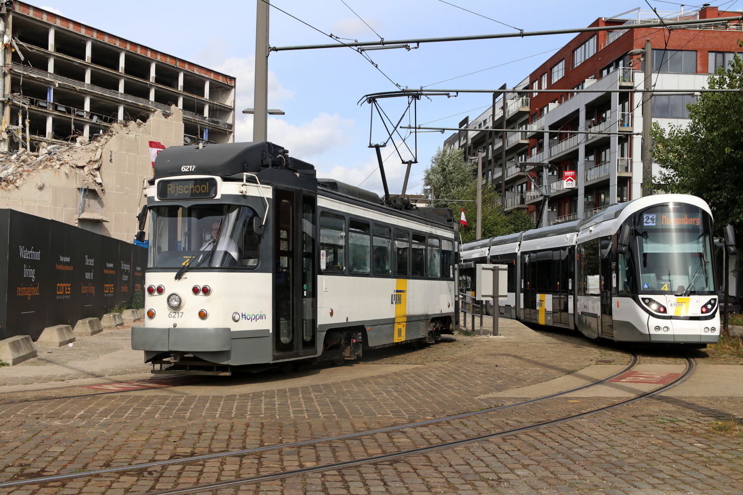 Антверпен, BN PCC Gent (modernised) № 6217; Антверпен — Farewell excursion with Ghent PCC 6217 (14/09/2025)