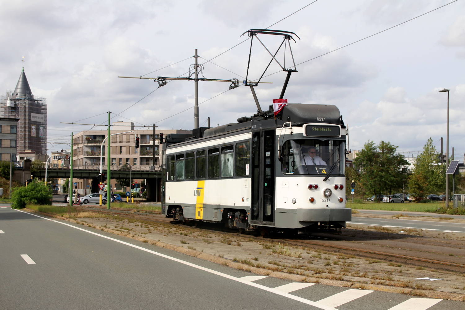 Antwerpen, BN PCC Gent (modernised) № 6217; Antwerpen — Farewell excursion with Ghent PCC 6217 (14/09/2025)