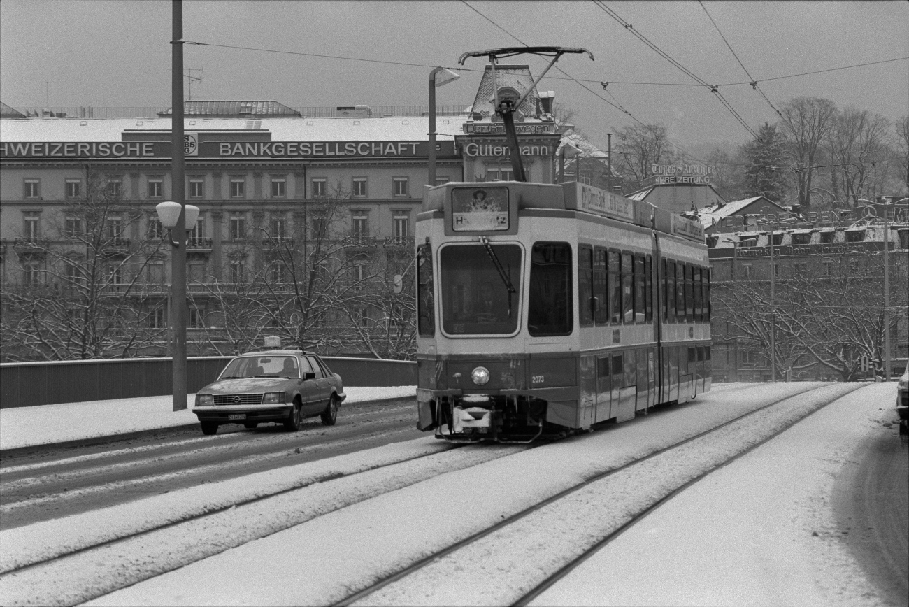 Цюрих, SWP/SIG/BBC Be 4/6 "Tram 2000" № 2073