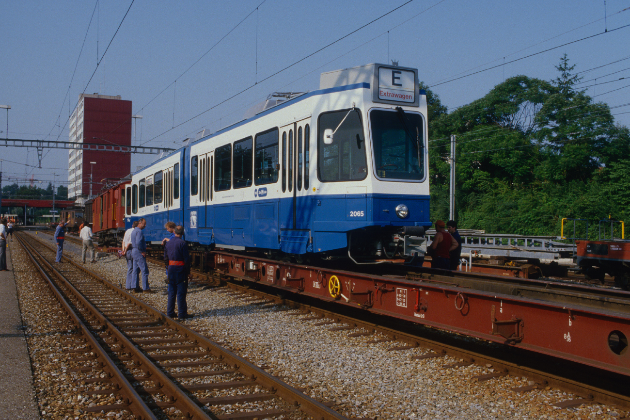 Цюрих, SWP/SIG/BBC Be 4/6 "Tram 2000" № 2065