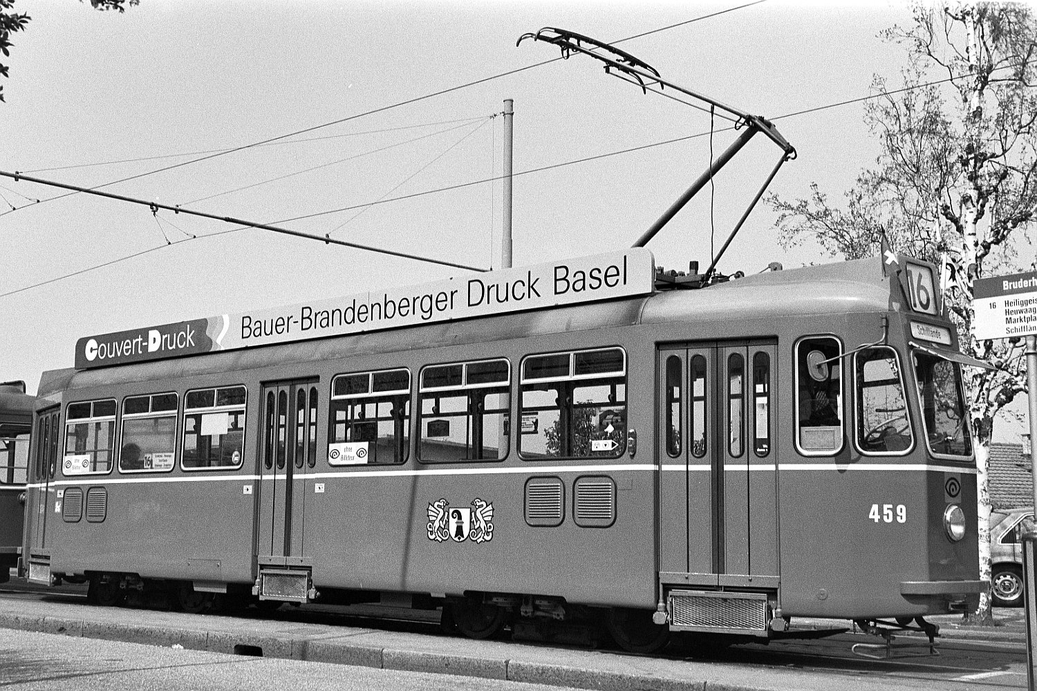 Базель, SWP/BBC Be 4/4 № 459