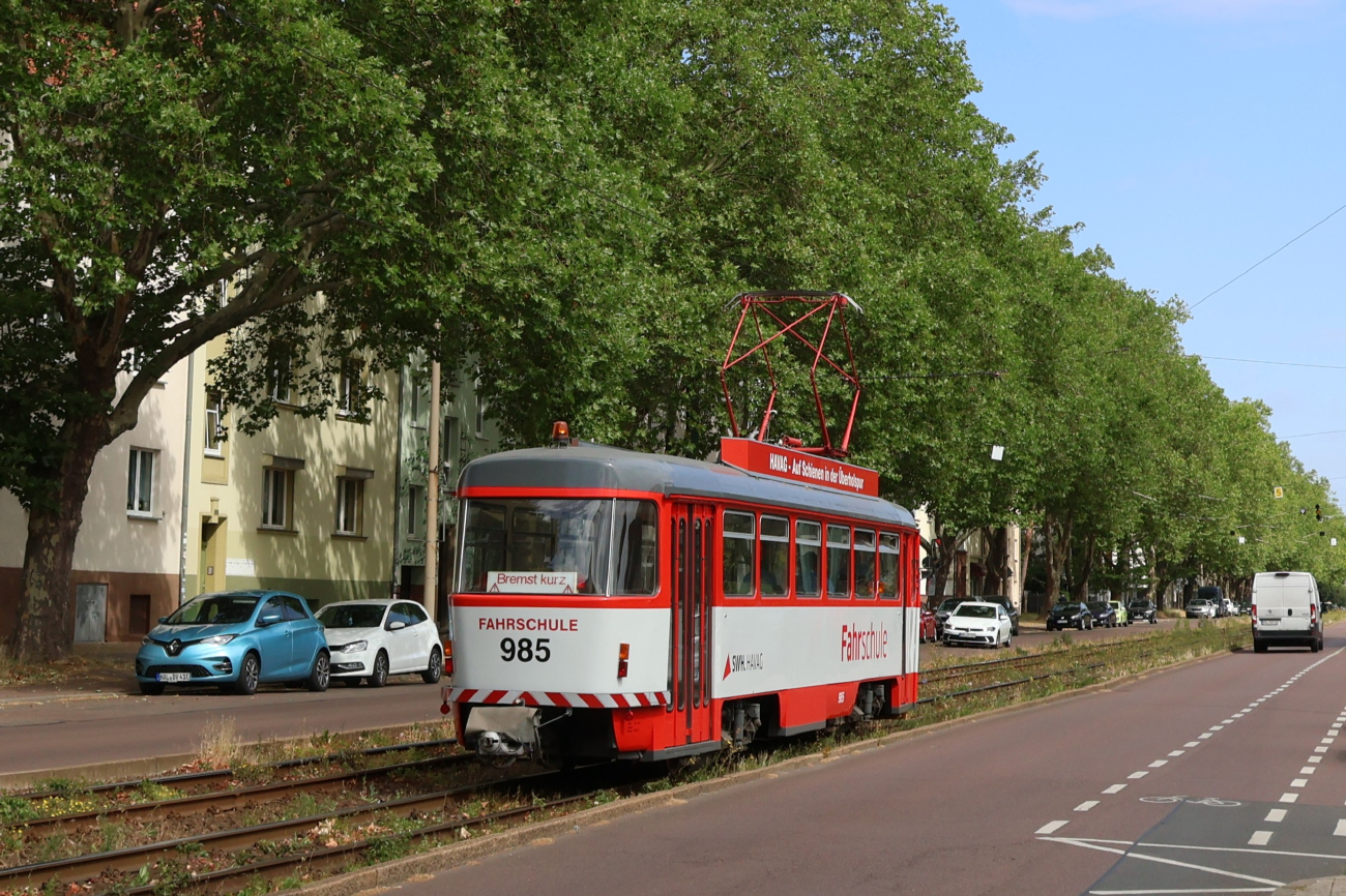 Галле, Tatra T4D № 985