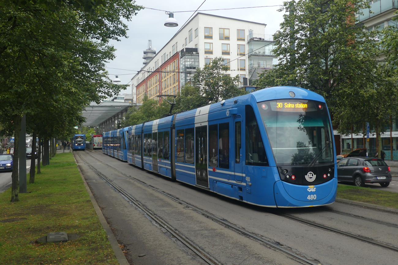 Стокгольм, CAF Urbos AXL № 480