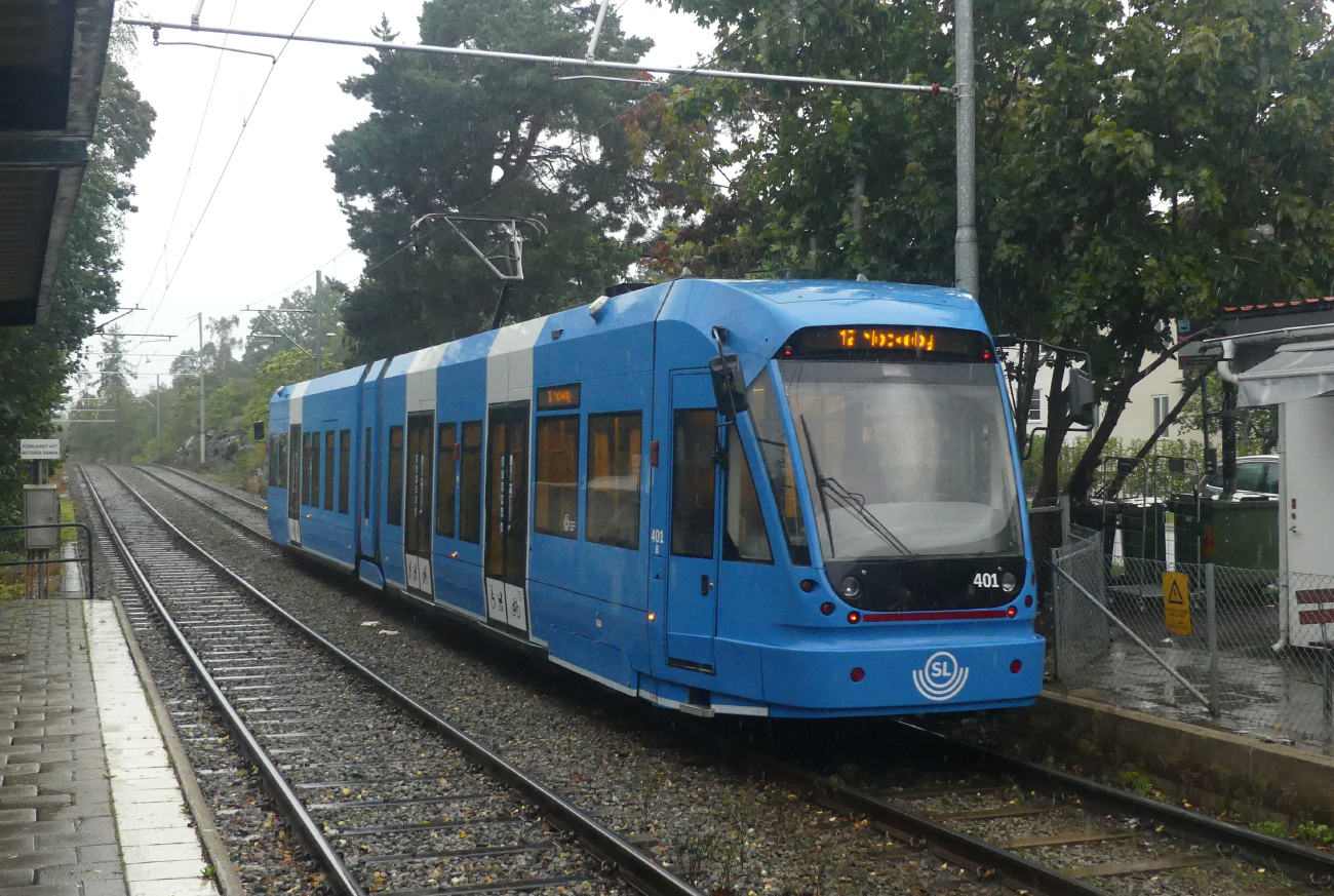 Стокгольм, Bombardier Flexity Swift № 401