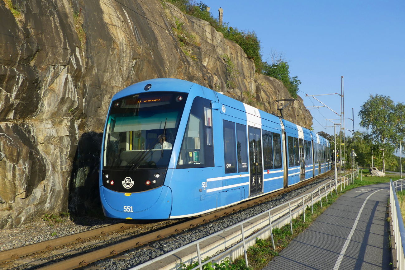 Стокгольм, CAF Urbos AXL № 551