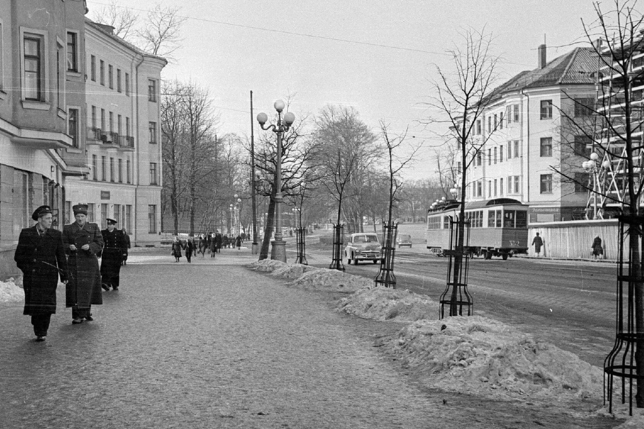 Калининград — Старые фото — Калининградский трамвай