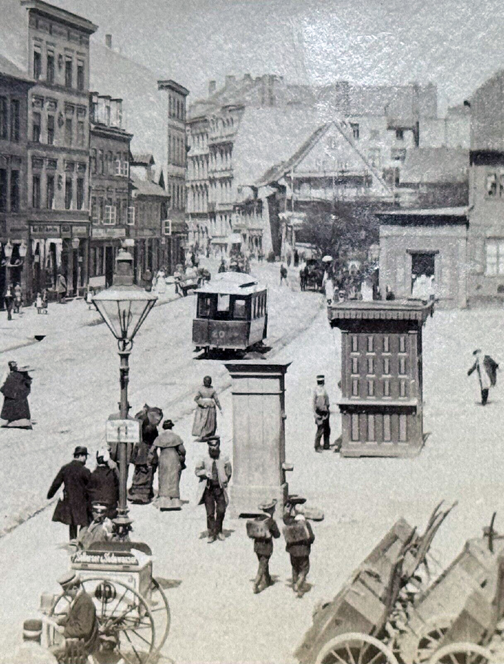 Калининград, Конка № 20; Калининград — Старые фото — Кёнигсбергский трамвай