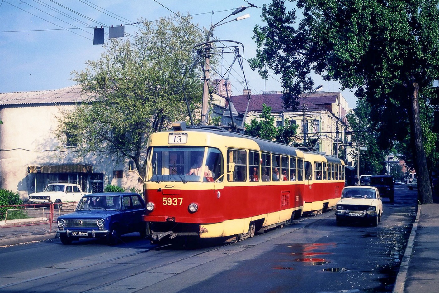 Киев, Tatra T3SU № 5937; Киев — Исторические фотографии
