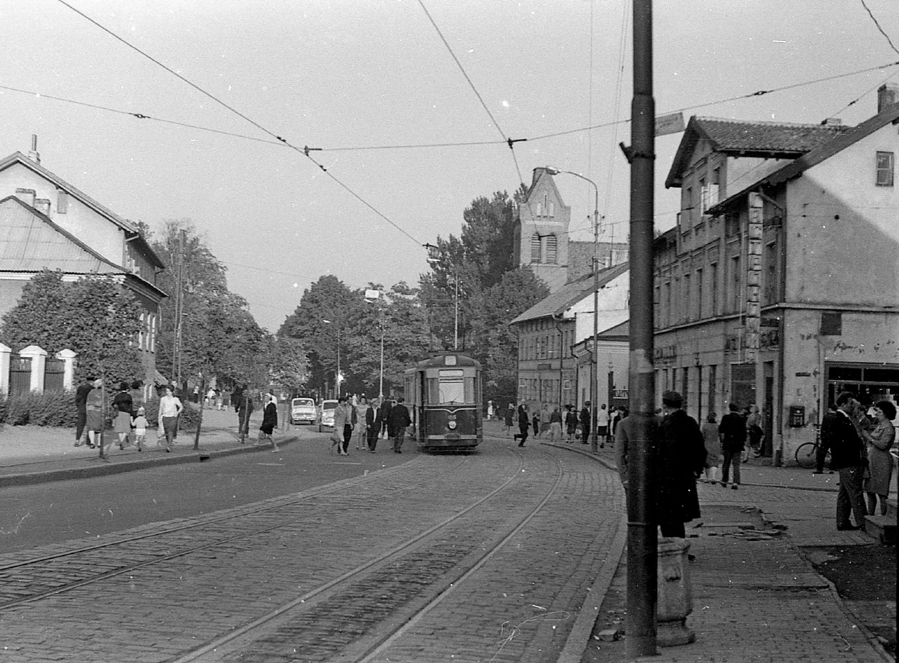 Калининград — Старые фото — Калининградский трамвай