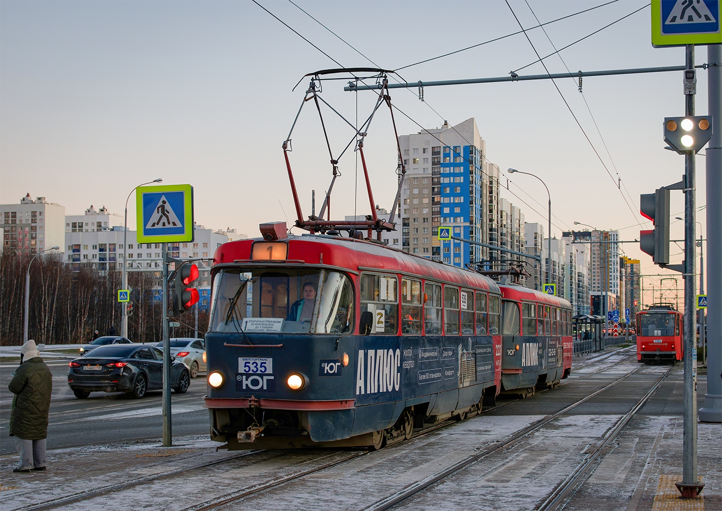 Екатеринбург, Tatra T3SU № 535