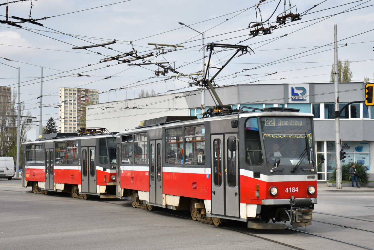 София, Tatra T6A5 № 4184