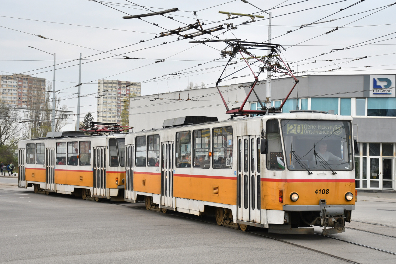 София, Tatra T6B5B № 4108